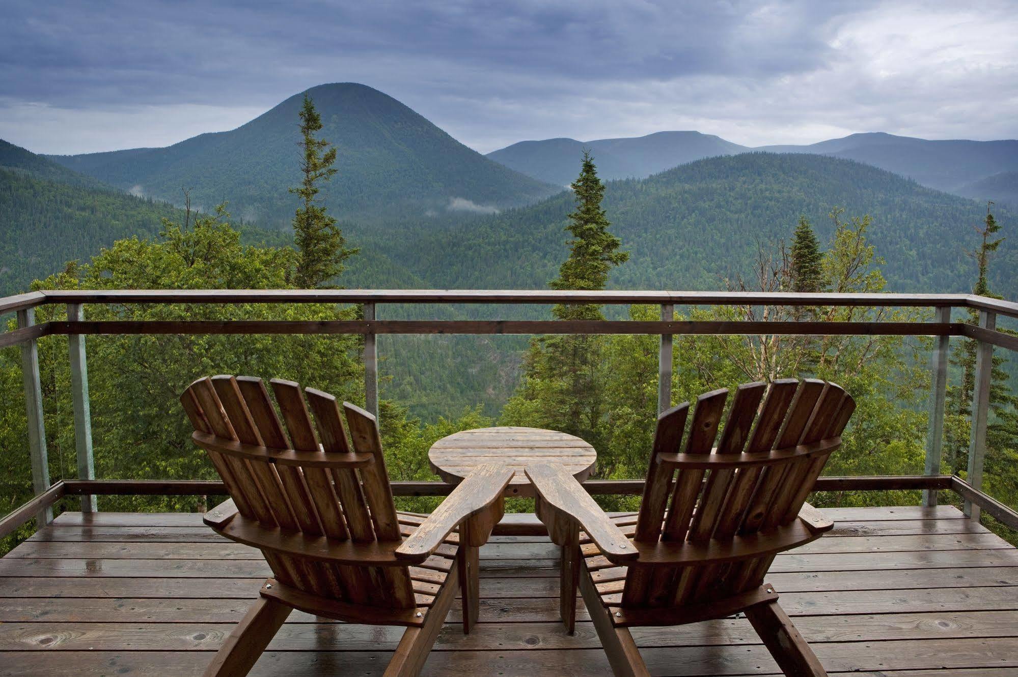Auberge De Montagne Des Chic-Chocs Cap-Chat Exterior foto